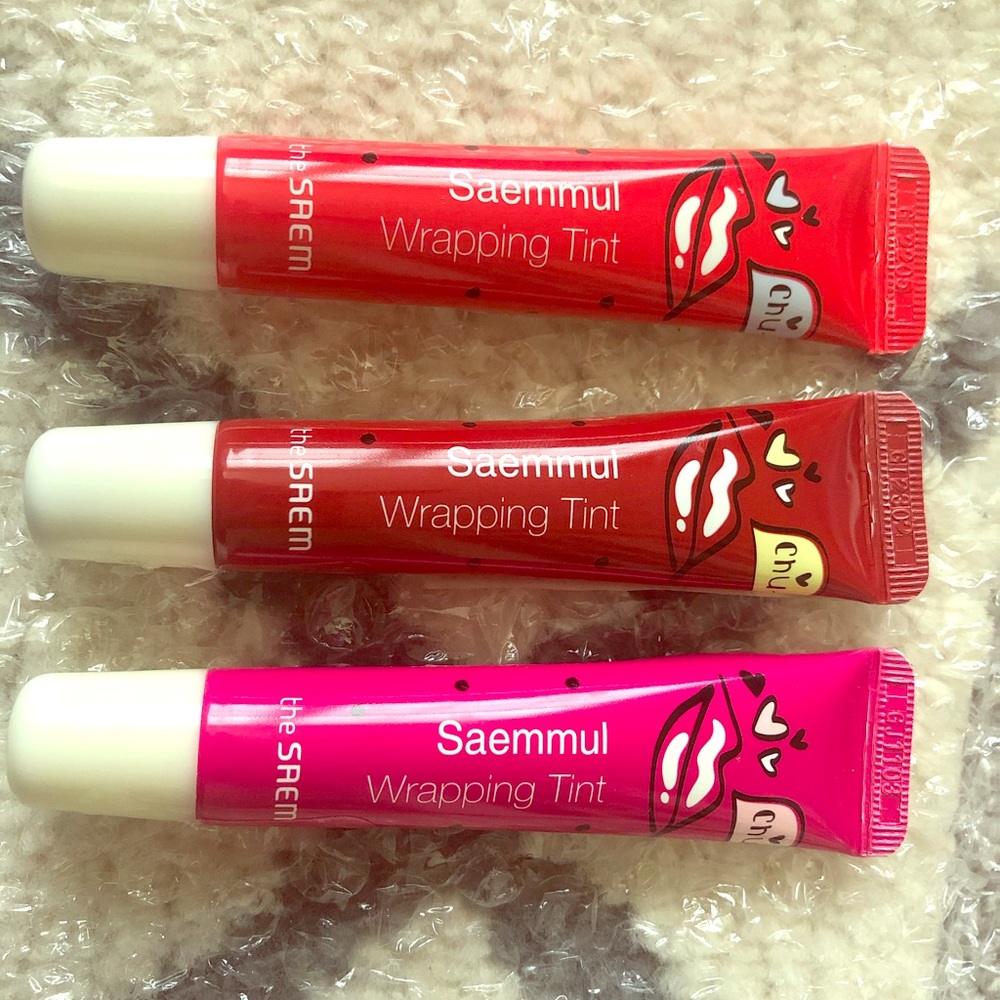3 lip tints new